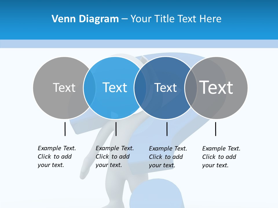 Human Figure Question PowerPoint Template