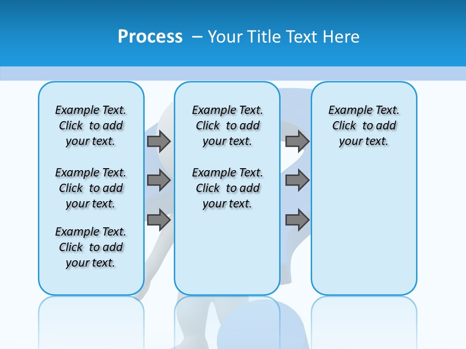 Human Figure Question PowerPoint Template