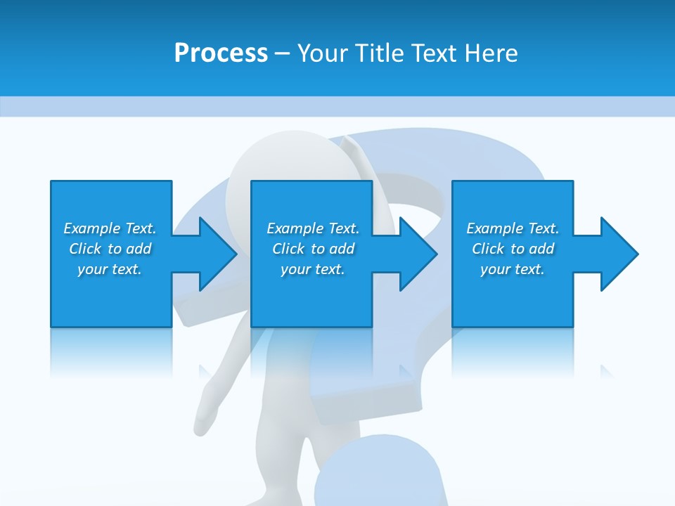 Human Figure Question PowerPoint Template