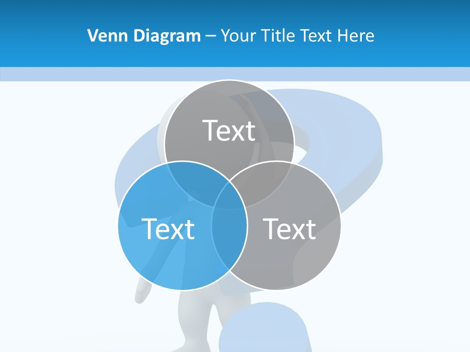 Human Figure Question PowerPoint Template