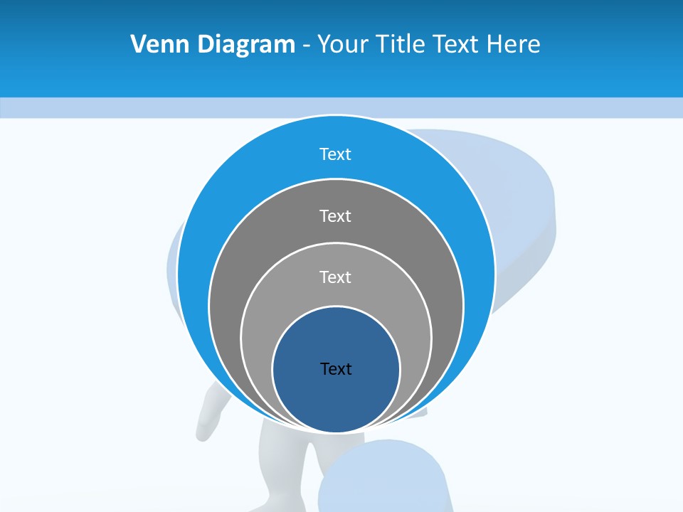 Human Figure Question PowerPoint Template