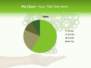 Plant Gear Cogwheel PowerPoint Template