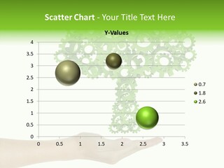 Plant Gear Cogwheel PowerPoint Template