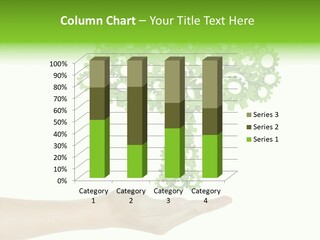 Plant Gear Cogwheel PowerPoint Template