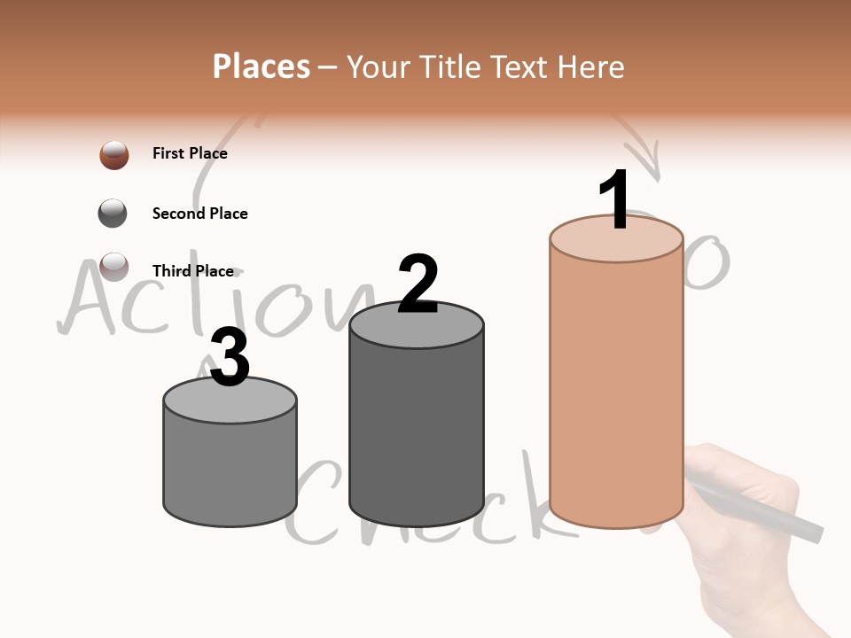 Office Pen Advice PowerPoint Template