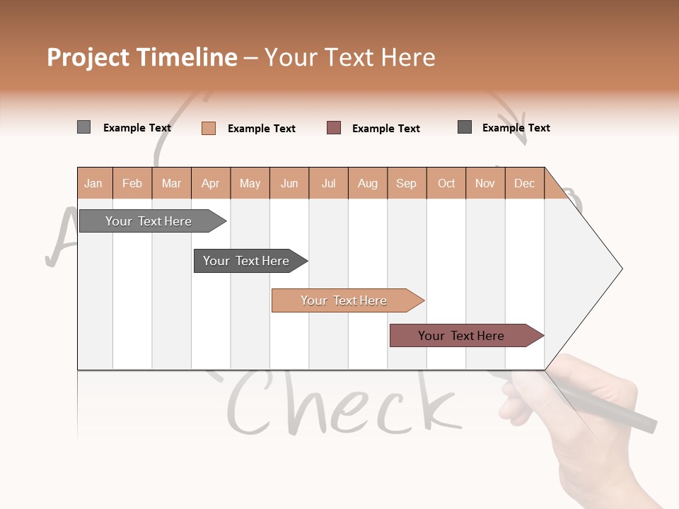 Office Pen Advice PowerPoint Template