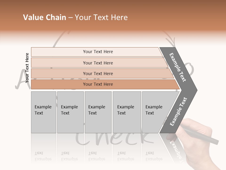 Office Pen Advice PowerPoint Template