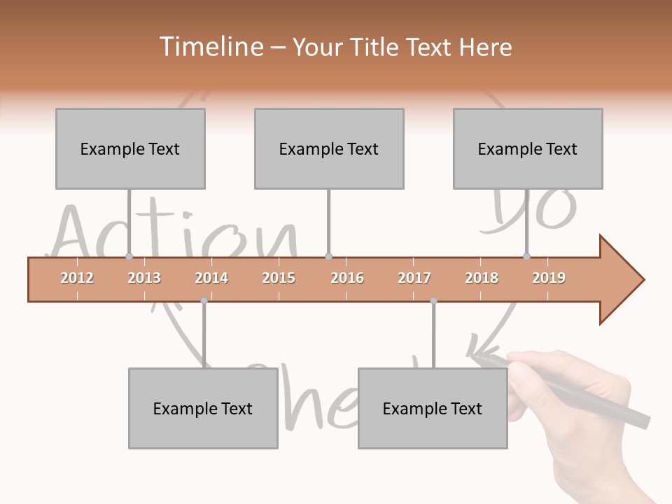 Office Pen Advice PowerPoint Template