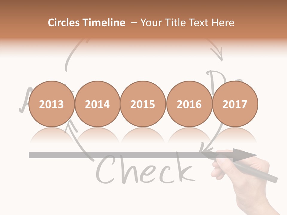 Office Pen Advice PowerPoint Template