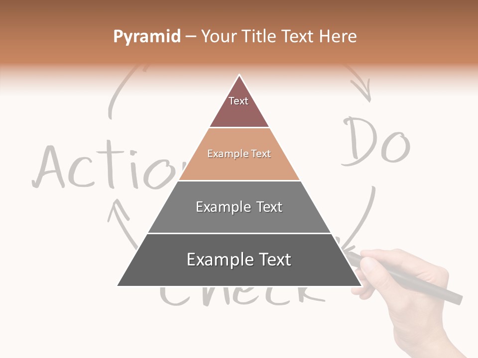 Office Pen Advice PowerPoint Template
