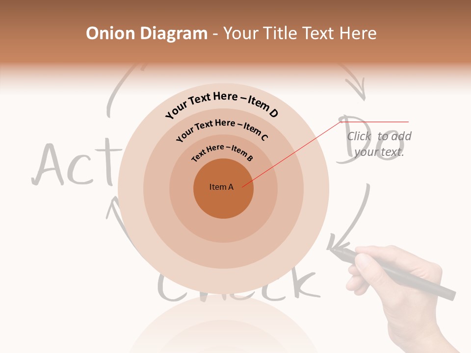 Office Pen Advice PowerPoint Template