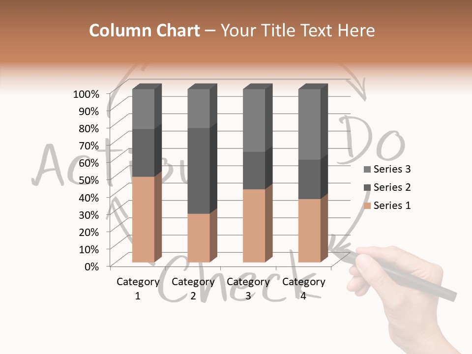 Office Pen Advice PowerPoint Template