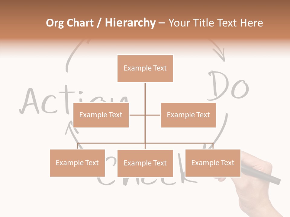 Office Pen Advice PowerPoint Template