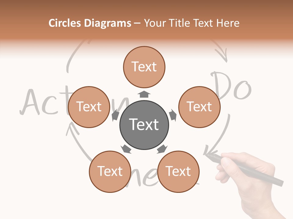 Office Pen Advice PowerPoint Template