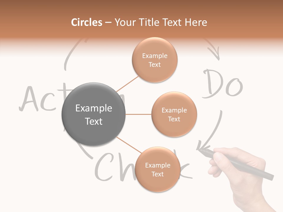 Office Pen Advice PowerPoint Template