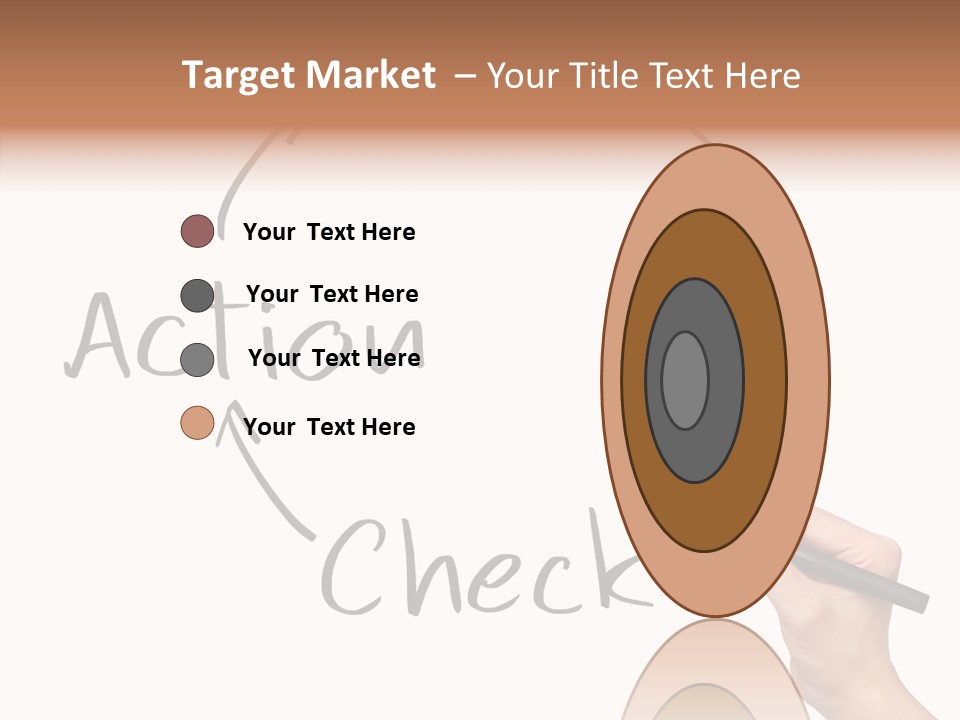 Office Pen Advice PowerPoint Template