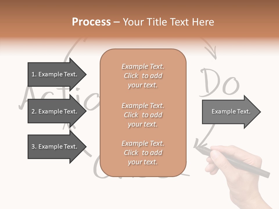 Office Pen Advice PowerPoint Template