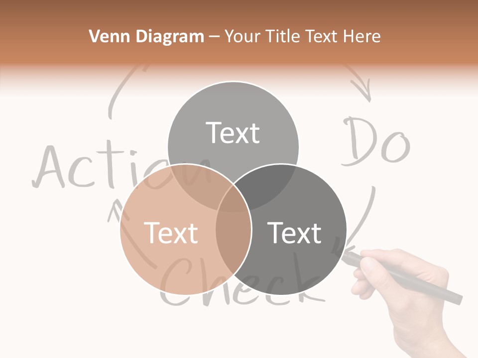 Office Pen Advice PowerPoint Template