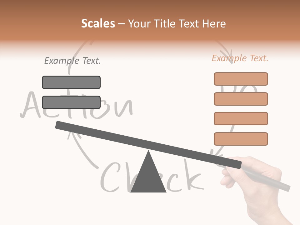 Office Pen Advice PowerPoint Template