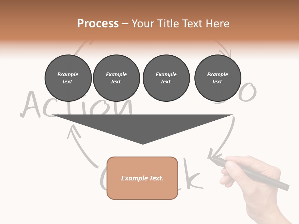 Office Pen Advice PowerPoint Template