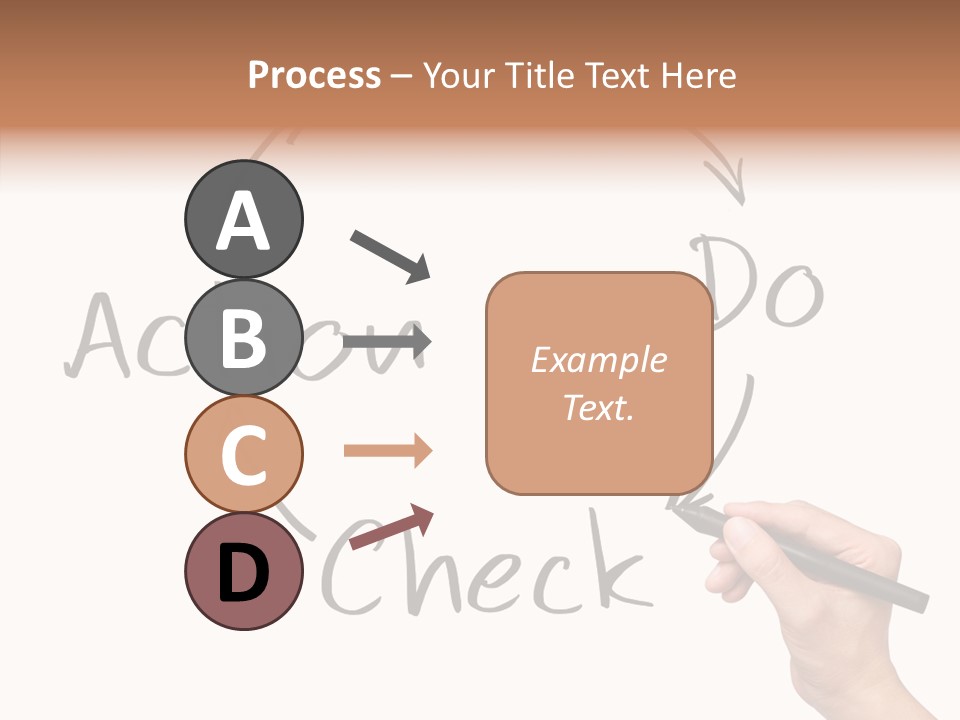 Office Pen Advice PowerPoint Template