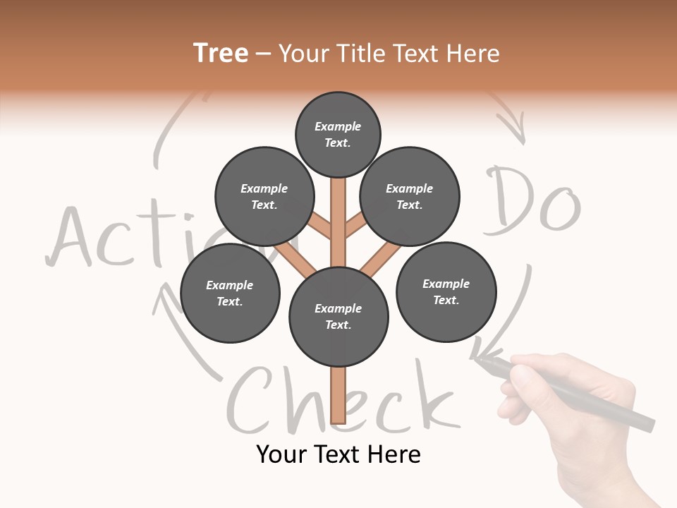 Office Pen Advice PowerPoint Template