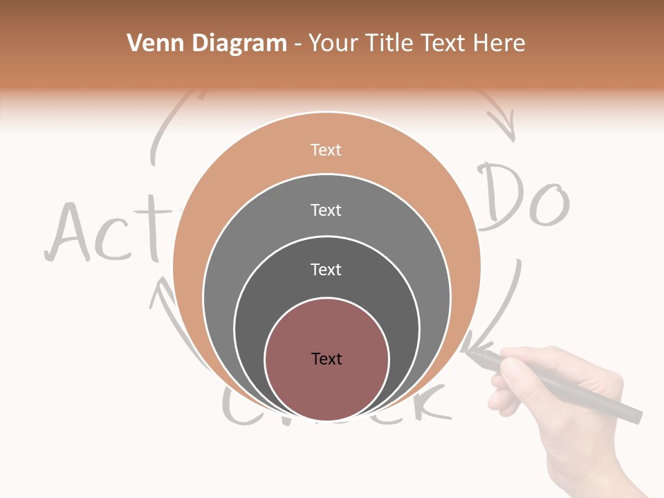 Office Pen Advice PowerPoint Template