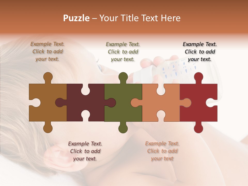 Eating Girl Active PowerPoint Template
