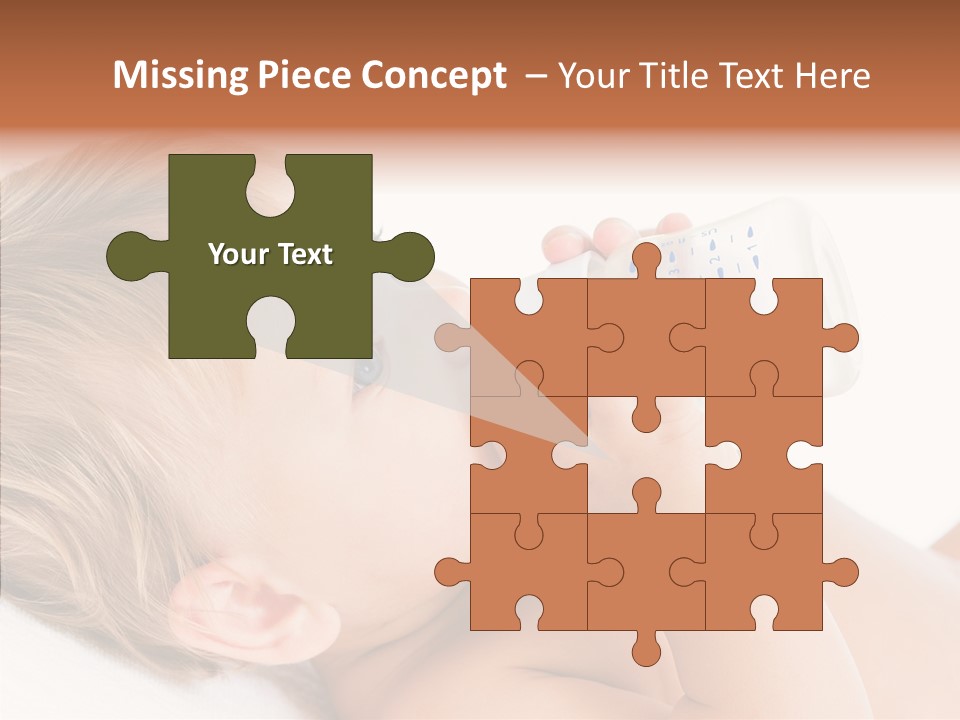 Eating Girl Active PowerPoint Template