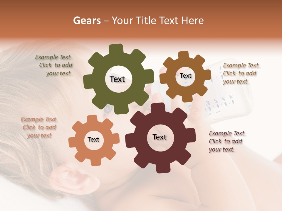 Eating Girl Active PowerPoint Template