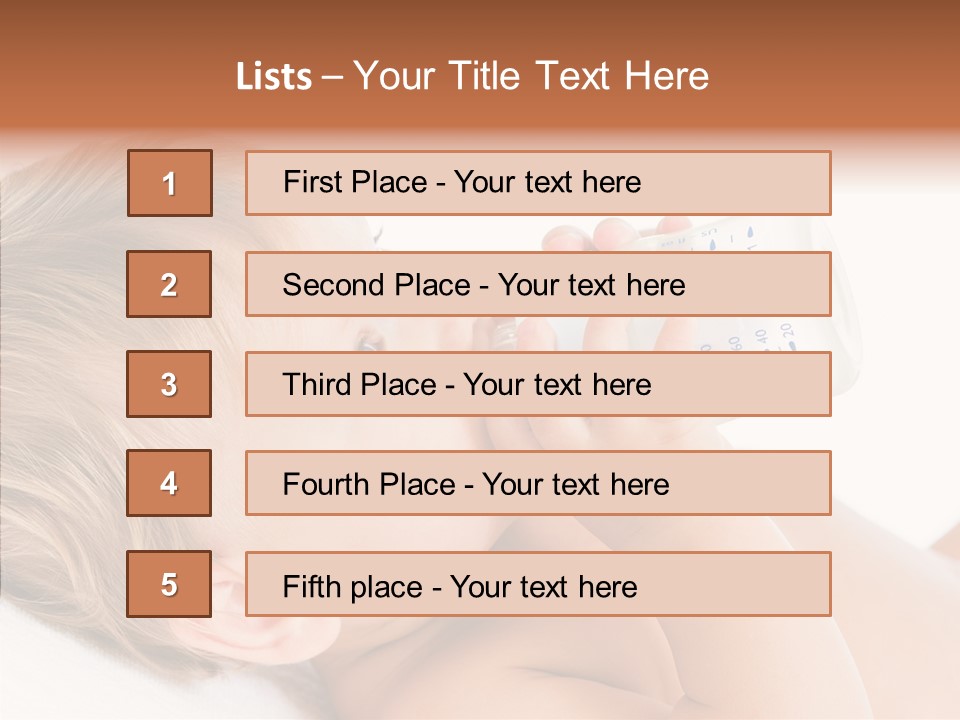 Eating Girl Active PowerPoint Template