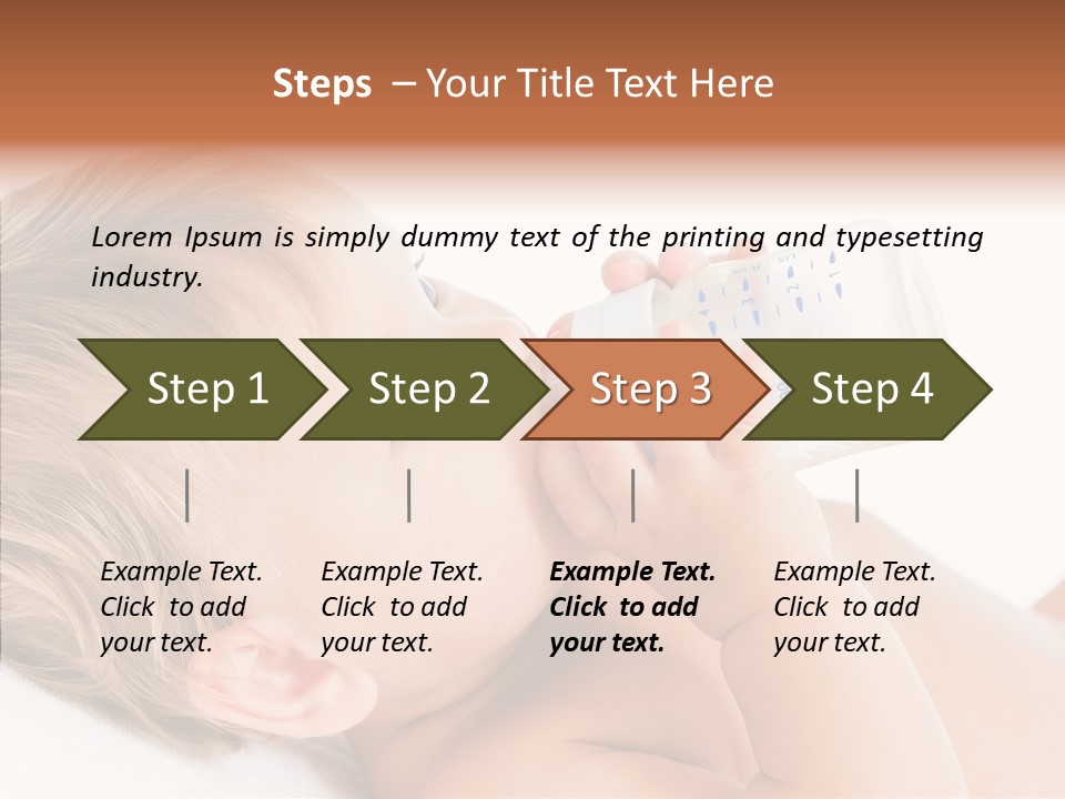 Eating Girl Active PowerPoint Template