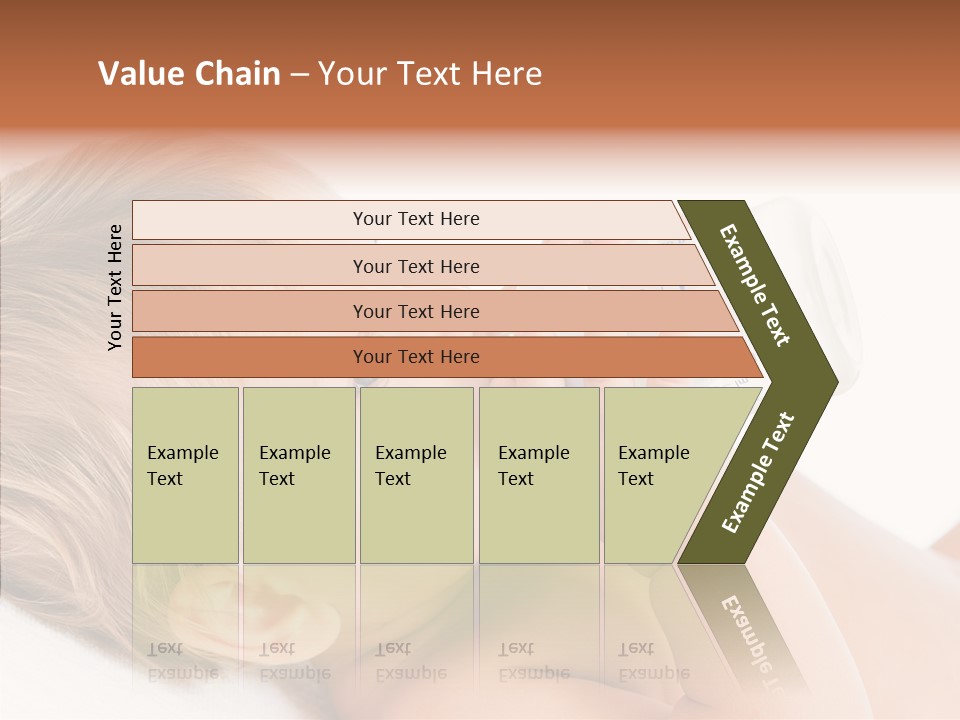 Eating Girl Active PowerPoint Template