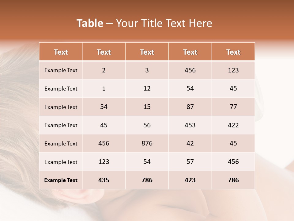 Eating Girl Active PowerPoint Template