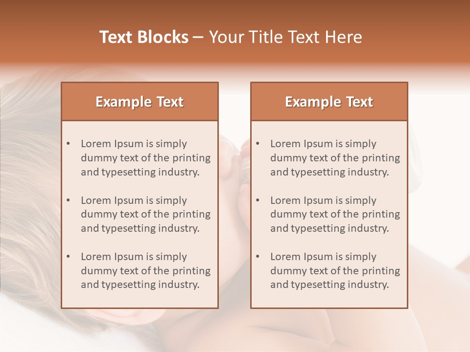 Eating Girl Active PowerPoint Template