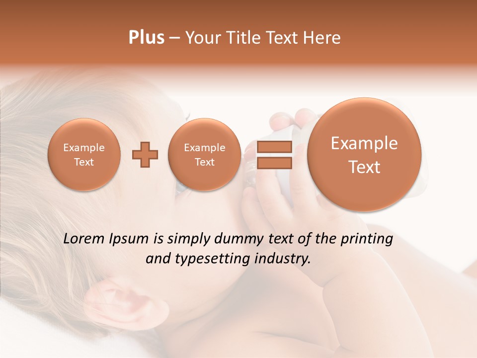 Eating Girl Active PowerPoint Template