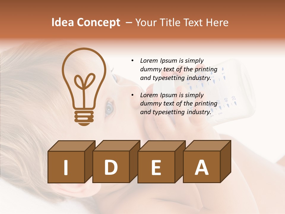 Eating Girl Active PowerPoint Template