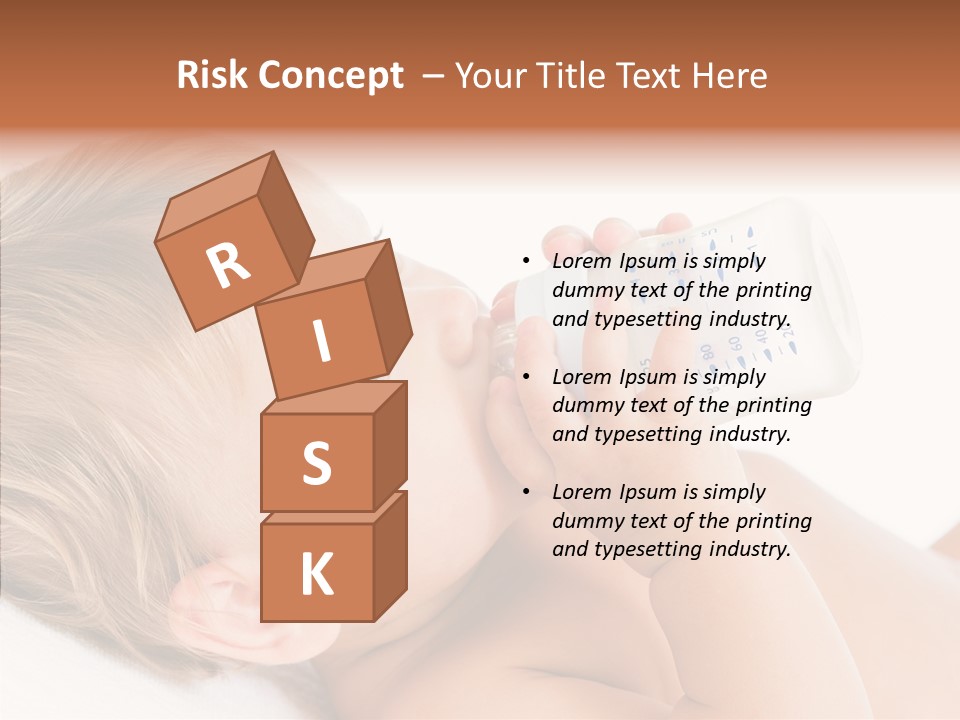 Eating Girl Active PowerPoint Template