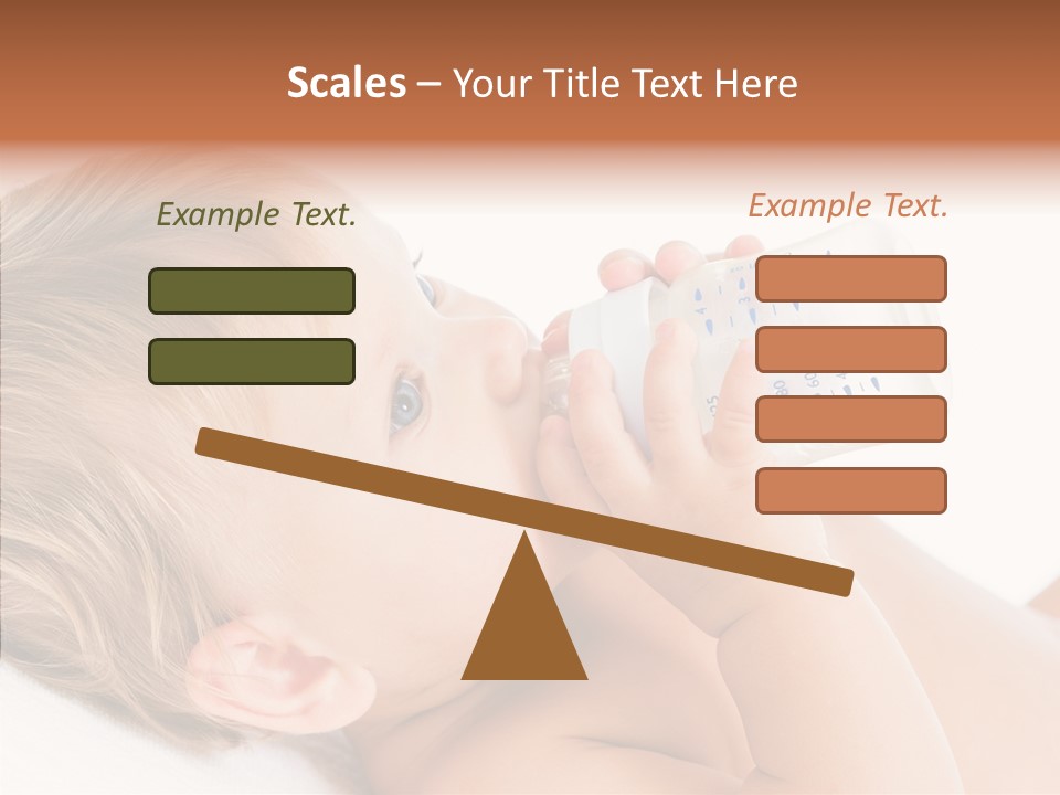 Eating Girl Active PowerPoint Template