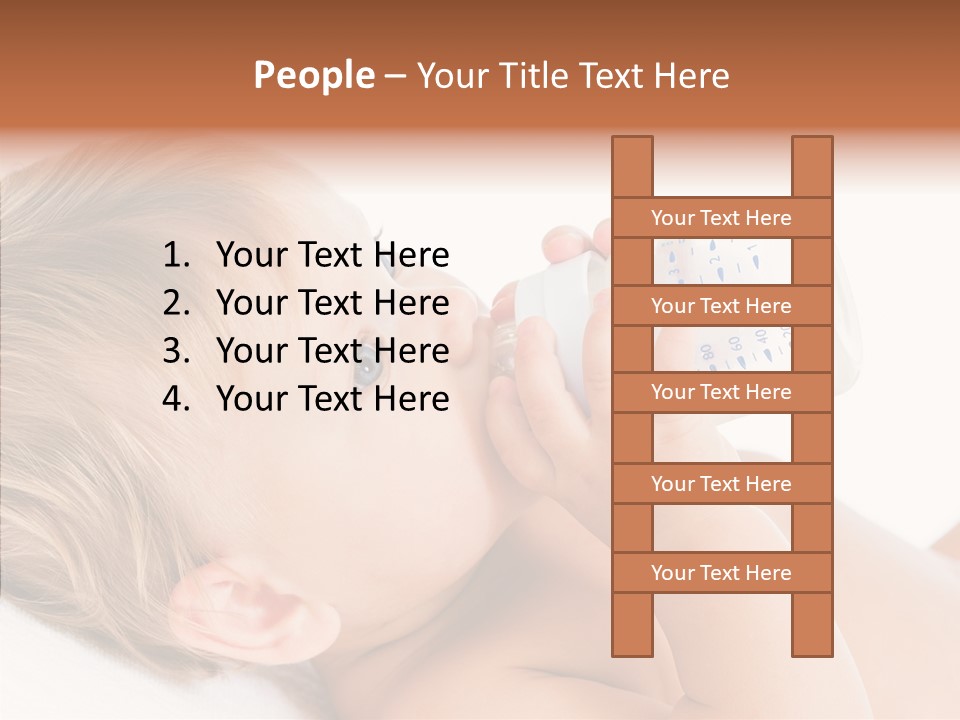 Eating Girl Active PowerPoint Template