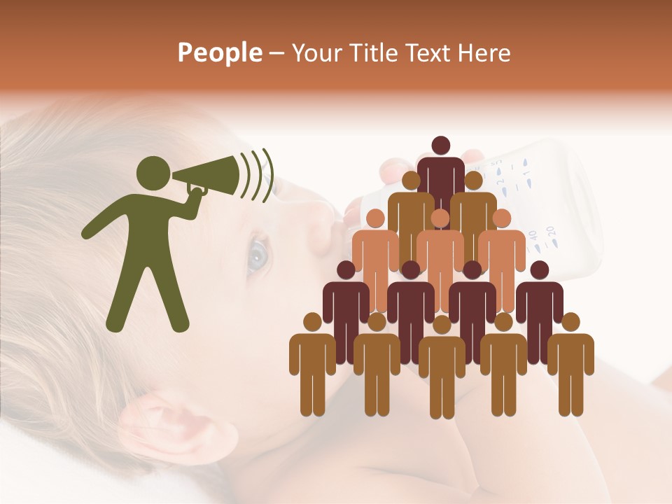 Eating Girl Active PowerPoint Template