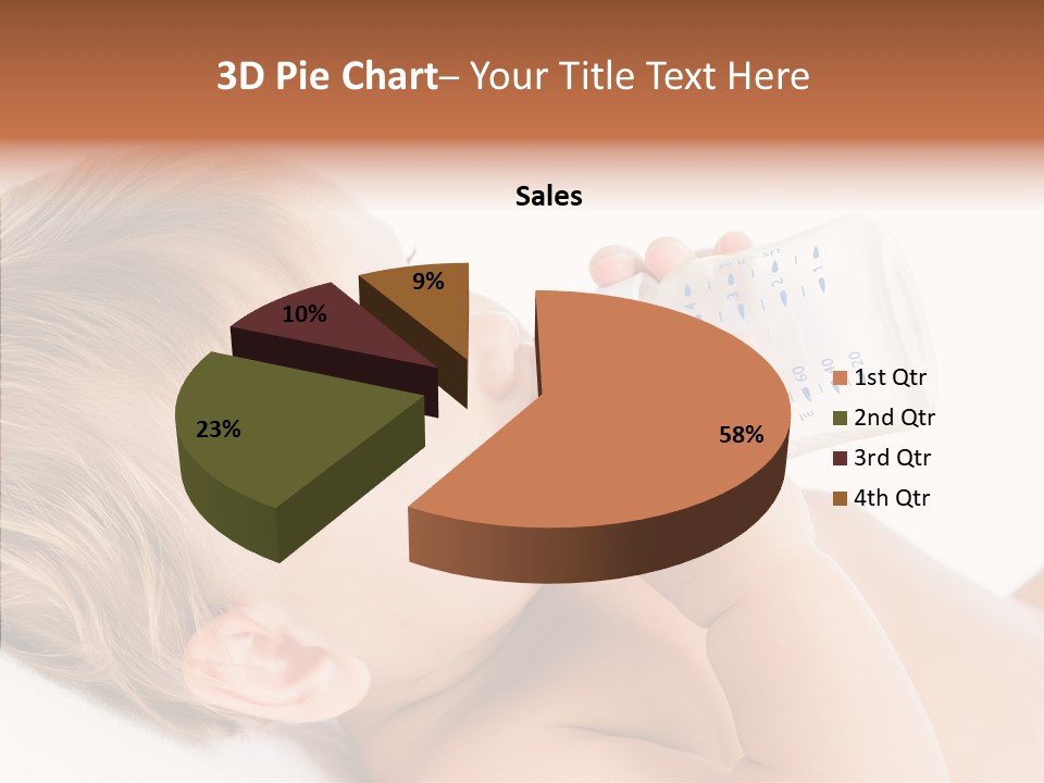 Eating Girl Active PowerPoint Template