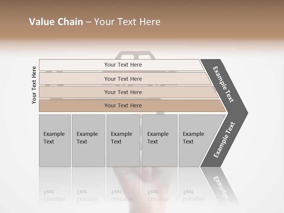 Point Pen Closeup PowerPoint Template