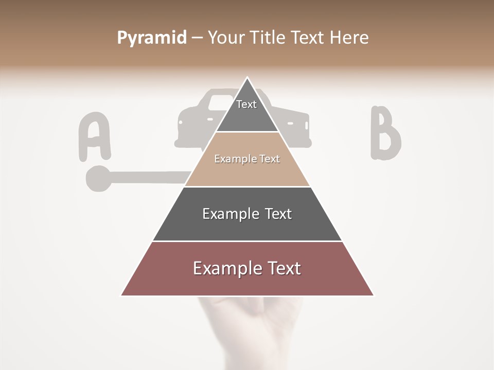 Point Pen Closeup PowerPoint Template