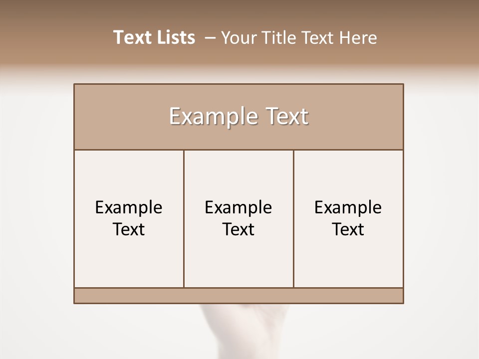 Point Pen Closeup PowerPoint Template