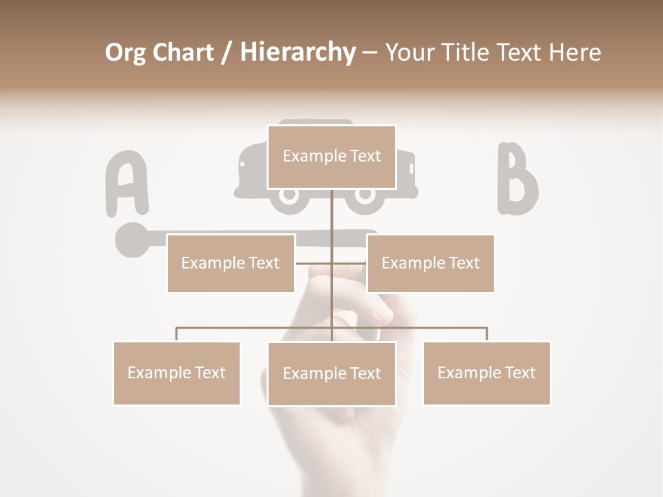 Point Pen Closeup PowerPoint Template