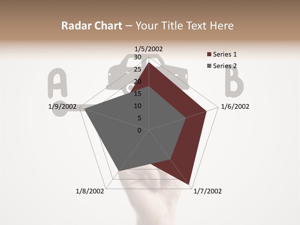Point Pen Closeup PowerPoint Template