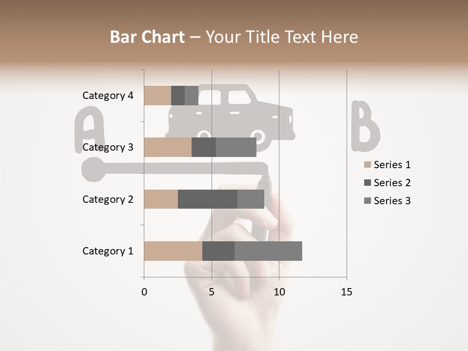 Point Pen Closeup PowerPoint Template