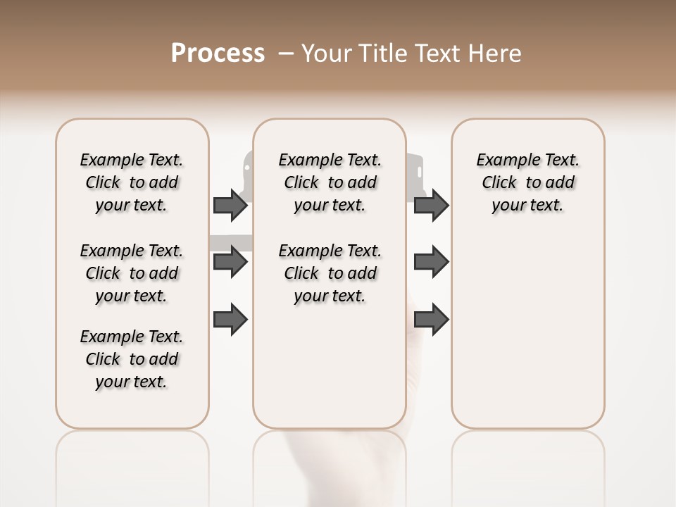 Point Pen Closeup PowerPoint Template