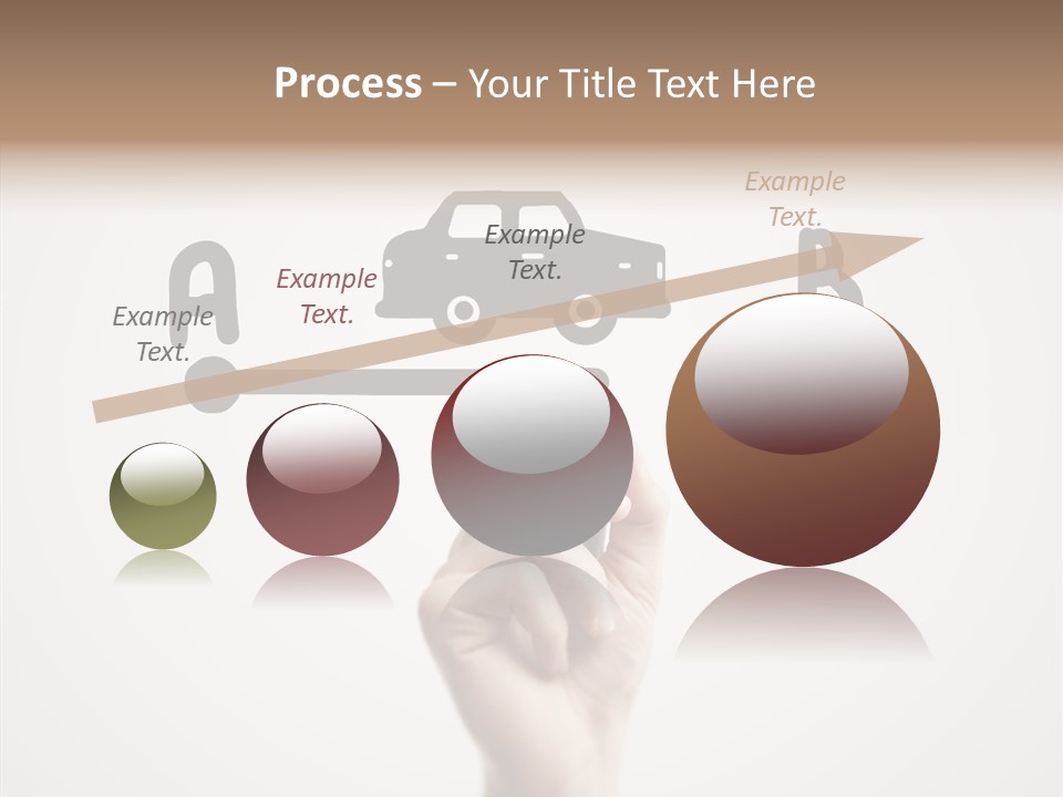 Point Pen Closeup PowerPoint Template
